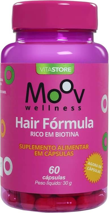 Hair Fórmula Vitamina Antiqueda Crescimento Saúde Cabelos