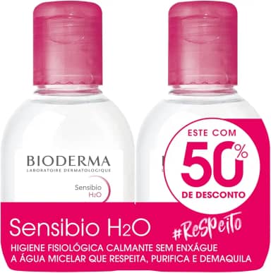 Kit Bioderma Sensibio H2O Duo 2x100ml (2 Produtos)