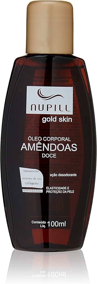 Nupill Óleo De Amêndoas Com Semente De Uva 100Ml Ambar