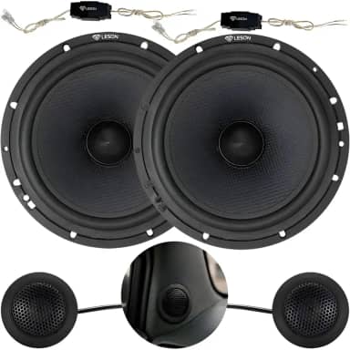 Kit Duas Vias Diamond 6 Pol 160W + Crossover Leson - 2LSK2D106