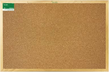 Quadro Aviso Moldura Madeira Cortica Standard 060X040Cm - 88621