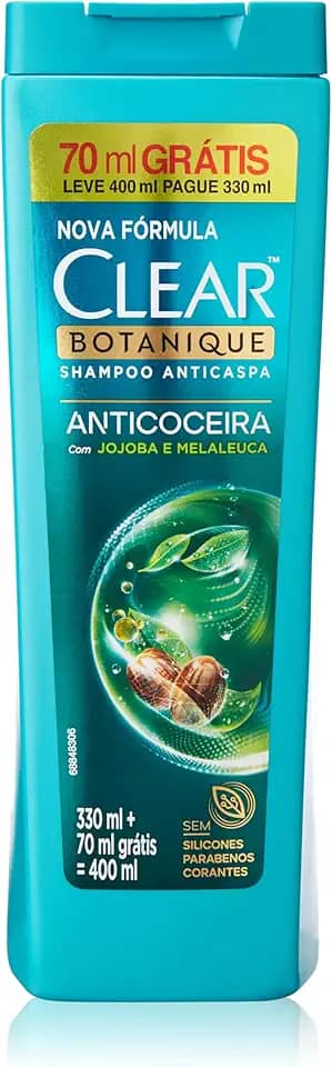 Clear Shampoo 400Ml Lv+Pg-Anticoceira