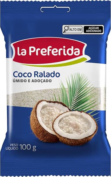 LA PREFERIDA Coco Ralado Adoçado La Preferida 100G