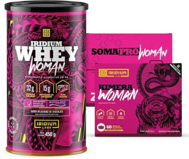 Whey Protein Woman 450g + Kimera Woman + Soma Pro Woman - Iridium Labs