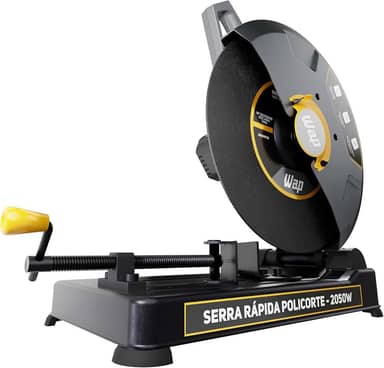 WAP Serra Policorte de Bancada 14" WF SP01, Profissional, com Morsa de 90° a 45° e Empunhadura Extra, 2050W 220V
