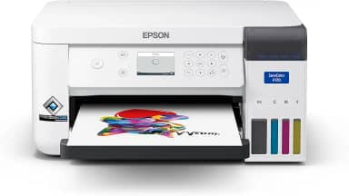 EPSON Impressora Sublimática Surecolor F170, tanque de tinta colorida - USB, A4, Branca, C11CJ80202