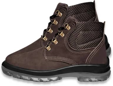 Bota Botina calçado de Segurança Trabalho Nobuck Unissex Bidensidade Ca Epi (42)