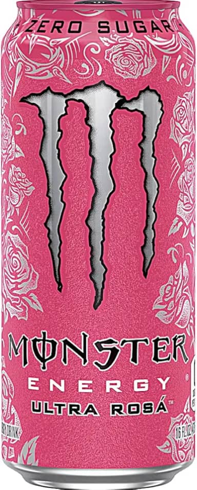 Energético Monster Zero Açúcar Ultra Rosa 500ml Importado