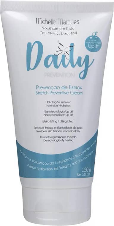 Creme Preventivo para Estrias Michelle Marques - Daily, 150 g