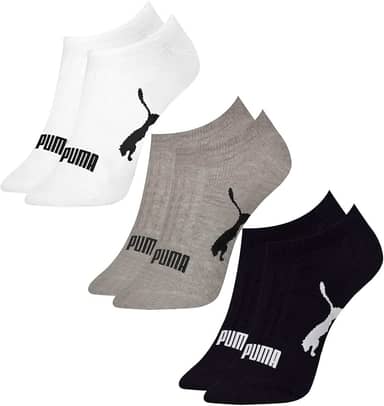 Kit 3 Pares Meia Sapatilha Invisível Puma Respirável Original