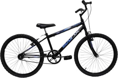 Bicicleta Aro 24 Bike Sem Marcha Masculina e Feminina Saidx Premium, Quadro em Aço, Freio V-Brake