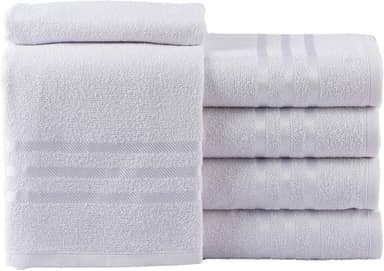 Kit de 10 Toalhas de Rosto Para Salão de Beleza Algodão, Branca e Preta Absorvente Secagem Rápida (branca)