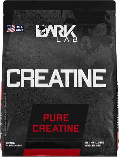 Creatina Pura Dark Lab 1kg, Monohidratada 100% de Pureza, Sem Sabor