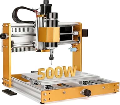 Máquina de gravação de três eixos, mini máquina de gravação CNC, PVC, máquina de gravação de fresagem de madeira, ranhura de relevo, interruptor de limite e parada de emergência, trabalho Xyz