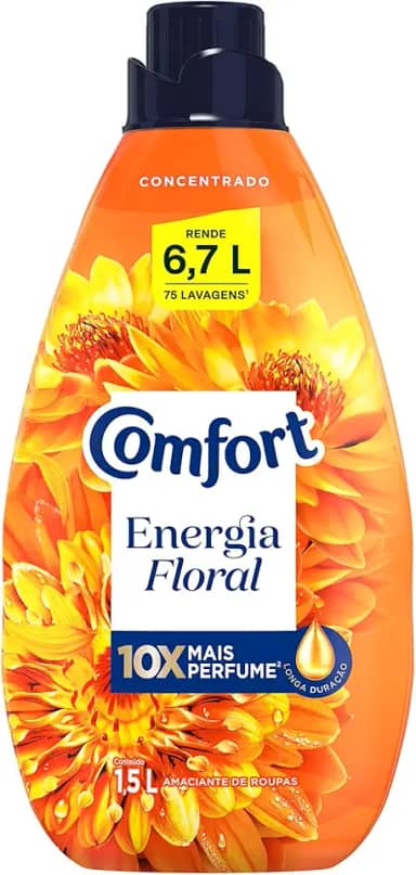 Comfort Amaciante Concentrado Energia Floral 1,5L
