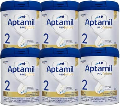 Fórmula Infantil Aptamil Profutura 2 800g - Kit 6 latas