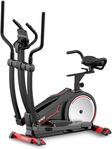 GENIS Easy Way 2 em 1 Elíptico + Bicicleta Ergométrica By Polishop Bivolt