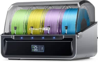 Creality Sistema de filamento Creality CFS, identificação automática de filamento de impressora 3D multicolorido, interruptor e relé de filamento automático, suporta 4 dispositivos paralelos para