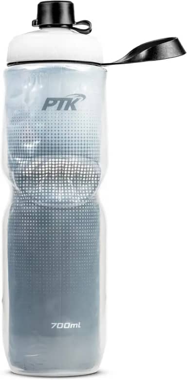 GARRAFA SQUEEZE TERMICA 700ML PTK FULL PRETA