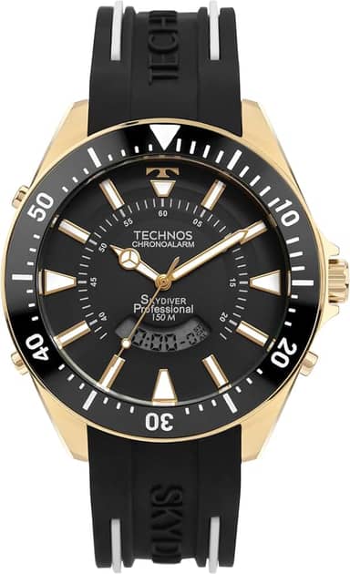 Relógio Technos Masculino Skydiver Dourado - WT2050AH/2P WT2050AH/2P