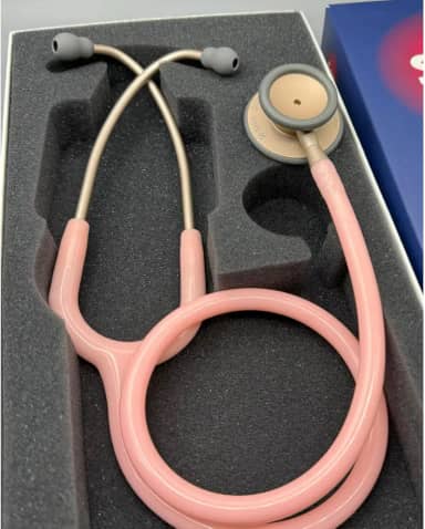 Estetoscópio Spirit MD Pro-Lite Adulto e Infantil Rosa Champanhe