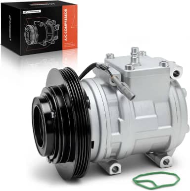 A-Premium Compressor de ar condicionado AC com embreagem compatível com Toyota Corolla 1989-1997 e Geo Prizm 1989-1992