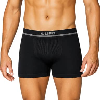 Cueca Boxer Lupo Sem Costura Microfibra Poliamida Masculina Original