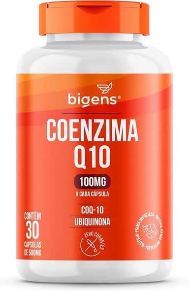 Coenzima Q10 100mg Coq-10 Ubiquinona 30 Caps biogens