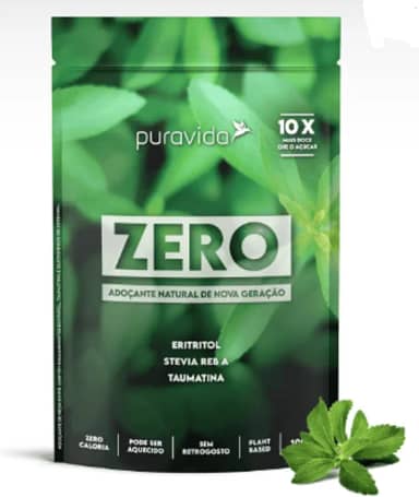 Puravida Adoçante Natural Zero Pacote 100 g