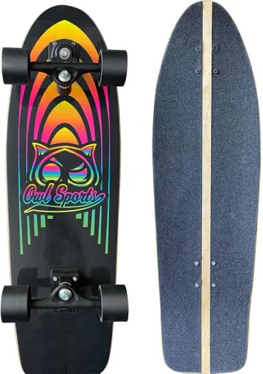 Skate Simulador de Surf OWL Sports Retrowave