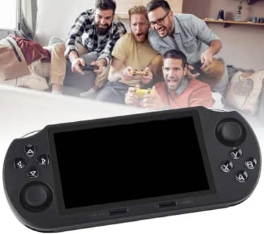 Console de Videogame Portátil, 2 GB de RAM 64 GB Memória de 4,5 Polegadas 854x480 Screen IPS 14 Emuladores, Balancim Duplo, Mapeamento de Chaves, Função de 2 Jogadores, 5-7 Horas