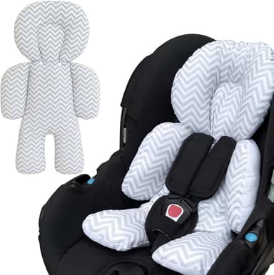 Almofada Redutor Bebê Conforto Carrinho Protetor Ninho Universal Cadeirinha Monolo (Cinza)