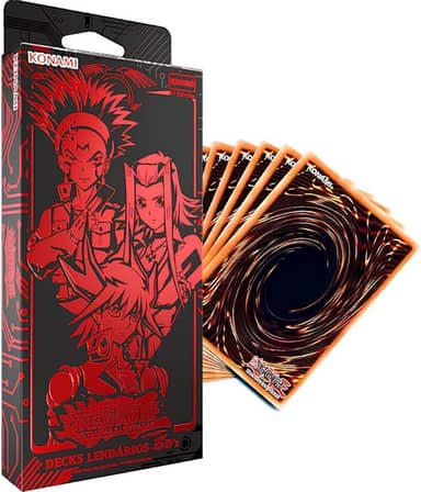Konami Yu-Gi-Oh! Decks Lendários 5D's, 3 Decks Completos, 153 Cartas, Edição em Português, Ultra Raras e Arte Chibi