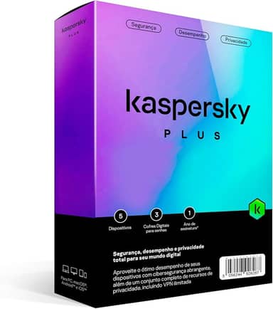Kaspersky Antivírus PLUS - 5 Dispositivos