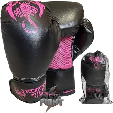 Luva De Boxe Muay Thai Kickboxing Treino Sparring