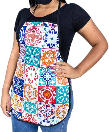 Avental de Cozinha Lavanderia Impermeável Fácil de Limpar Multiuso - Diversas Estampas, Ideal para trabalho e uso doméstico