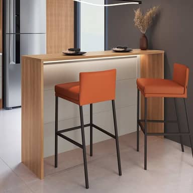 Cozinha Bancada Alta Isabelle Freijó/Arenas