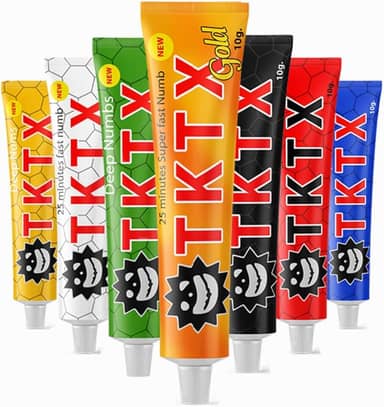 Pomada para tatuagem, 6-8 horas de força máxima com Aloe Vera, vitamina E, lecitina (100% ORIGINAL DA MARCA LACRADA COM SELO)