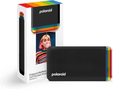 Polaroid Hi-Print - 2ª geração Bluetooth conectado 2 x 3 Pocket Photo Dye-Sub Printer - Somente impressora preta (9129)