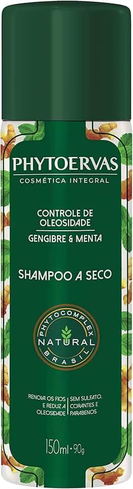 Phytoervas Phyto Shampoo Seco Controle Oleosidade 150Ml Verde