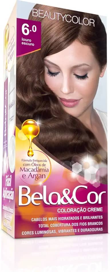 Coloração Bela&Cor - 6.0 Louro Escuro
