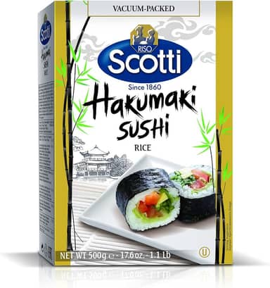 Riso Scotti Scotti 201019 Arroz Hakumaki Para Sushi 500 G