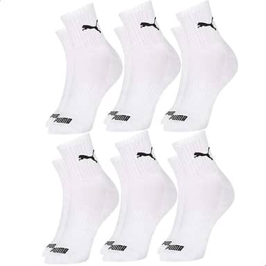 Kit 6 Pares Meia Puma Cano Médio Alto Academia Esportiva