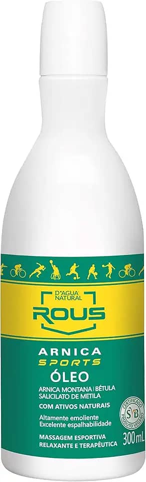 Arnica Sports Óleo, D'agua Natural, 300 ml
