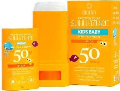 Protetor Solar Infantil Em Bastão Fps 50 Uva 25