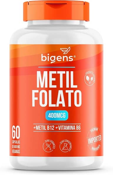 Metilfolato Ácido Fólico Ativo, 60 cápsulas, Biogens