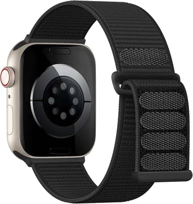 Pulseira de nylon esportiva Lenrao compatível com Apple Watch Series SE 11/10/9/8/7/6/5/49 mm, unissex, para iWatch série SE 11/10/9/8/7/6/5/4/ Ultra SE 3/2/1