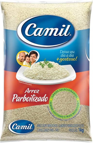 Arroz Parboilizado Tipo 1 Camil 1kg