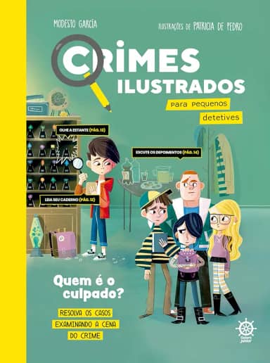 Crimes ilustrados para pequenos detetives