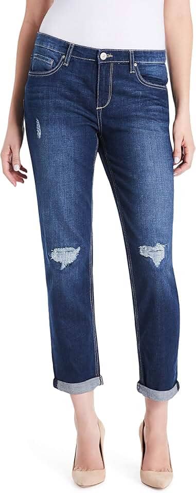 Calça jeans feminina Gratia Bestie da Vintage America Blues